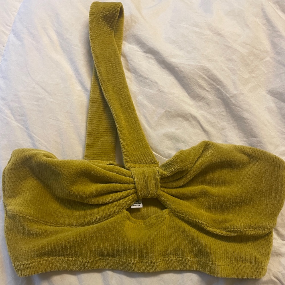 urban outfitters UO Knot Today Asymmetrical Tank Top size small